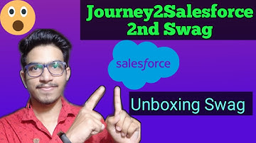 #Journey2Salesforce Swag || Unboxing Journey2Salesforce Swag || 2nd Journey2Salesforce Swag