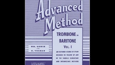 Page 8 No. 8 - Rubank Advanced Method for Trombone or Baritone Volume 1