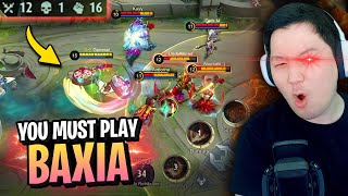 Wow Working Well In High Rank Pro Players Mpl Pick Jungle Baxia Is Back Mobile Legends