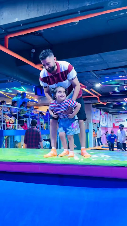 Anaya Ko Trampoline Par Gira Diya Papa Ne 🤗🤗