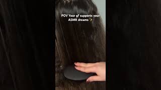 Full video on channel #ASMR #shorts #hairbrushing