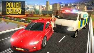 Police Mini Bus Crime Pursuit 3D - Chase Criminals / Windows PC Game screenshot 3