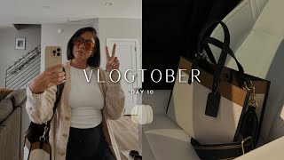 Vlogtober Day 10 🍂: come shop with me, new bag is here, Jesus chats &amp; more | Faceovermatter