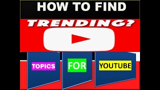 How to Find Topics for YouTube Videos in 2023 | Youtube Channel Ideas 2023 | Trending Topics