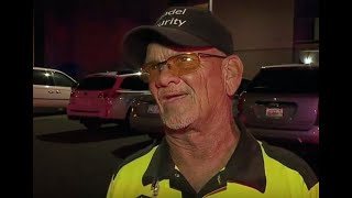 Security guard helps fight Mesa apartment fire