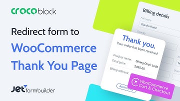 How to Redirect WordPress Form to WooCommerce Thank You Page | JetFormBuilder PRO Addon