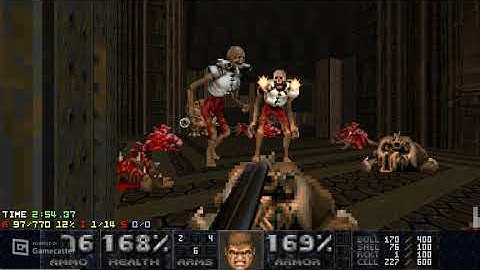 DOOM II - Haste - MAP 14 (Athenaeum) UV-Max in 17:29