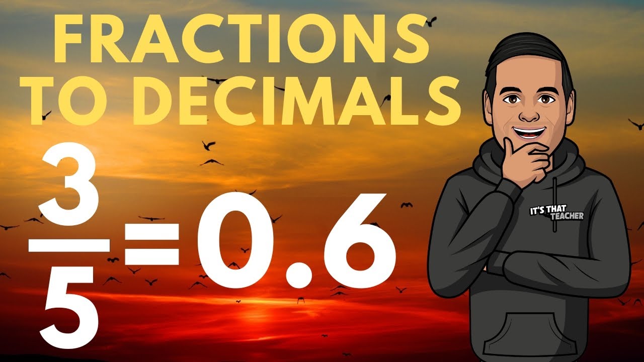 How to Convert Fractions into Decimals! - YouTube