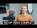 DÉBUTER LA VIDÉO : Setup complet (caméra, lumière, micro)