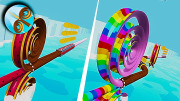 Spiral Rider🏃🎮All Lavel Gameplay Walkthrough New Update Max Lavel SRGP1P