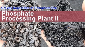 Phosphate Beneficiation by Gravity Separation Jig /phosphate ore processing plant /#ore #mining