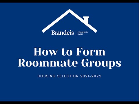 How to Form a Roommate Group