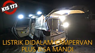 CARA KELISTRIKAN DIDALAM CAMPERVAN, ADA SHOWER UNTUK MANDI | REVIEW CAMPERVAN | MOTORHOME | VANLIFE