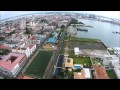 Colon City view Panama Canal Atlantic w/ DJI Phantom 2 Vision Plus