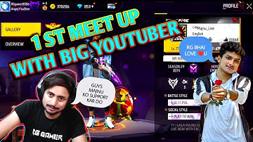 Biggest Meetup in YouTube History🔥| सोचा नहीं था की ये हो जायेगा | Unexpected@RGGamerLive