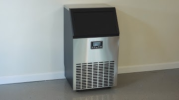 Ice Maker makes 45 Cubes in 11 minutes?! - Free Village Commercial IceMaker Unboxing Review