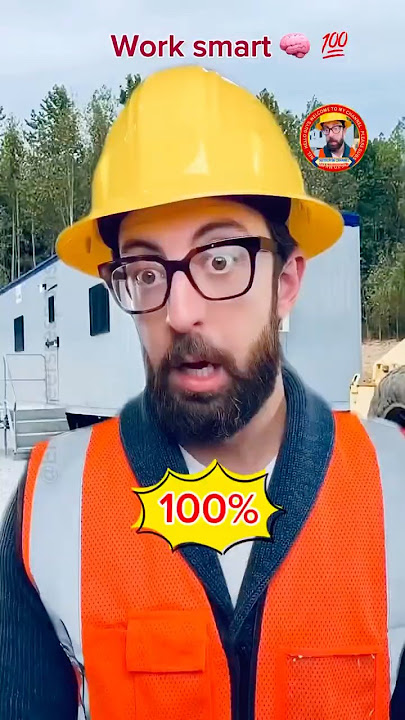 Episode 86: Work Smart 👷💡👍#smartwork #adamrose #construction #engineering #workers #shorts