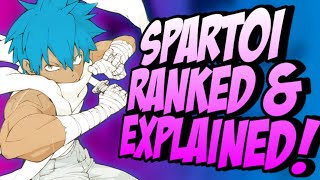 All 14 Members of Spartoi RANKED & EXPLAINED! | Soul Eater