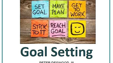 Goal Setting with Peter Deswood