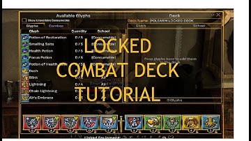 SHROUD OF THE AVATAR - LOCKED COMBAT DECK TUTORIAL
