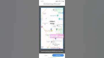 How to Use Google Maps offline without Internet #shorts #googlemaps #offline #viralshorts #latest