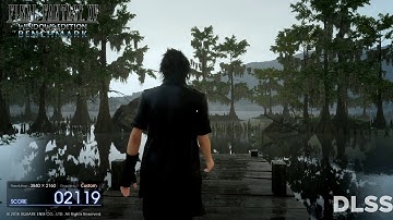 Final Fantasy XV DLSS Vs. TAA Comparison