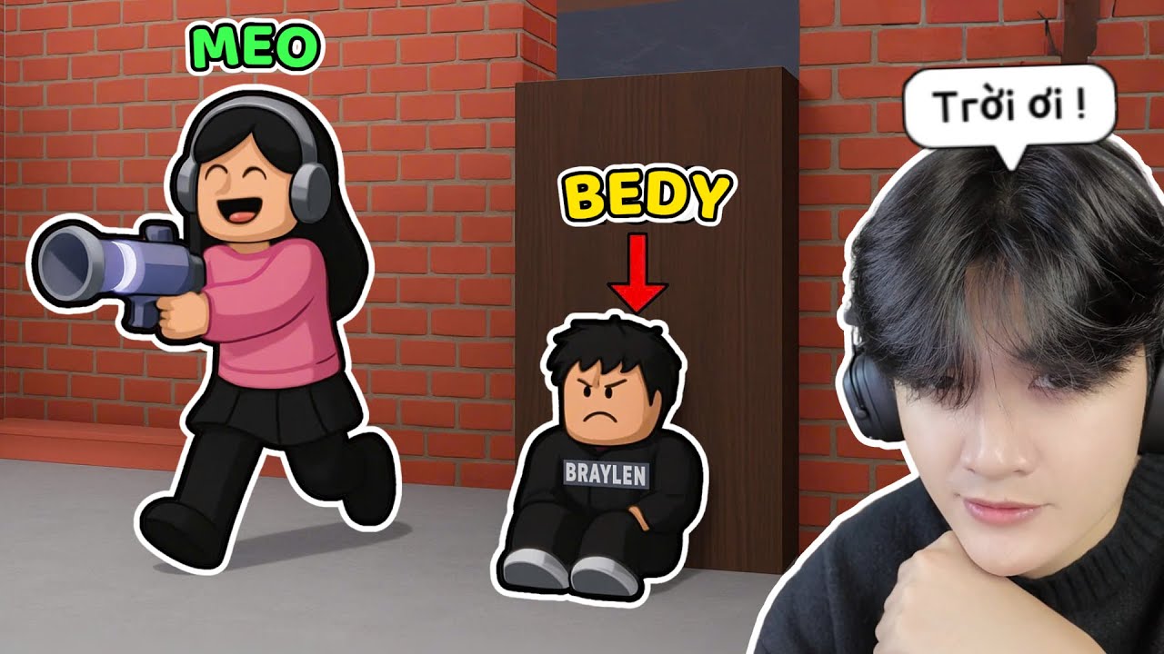 BEDY VÀ MEO CƯỜI XỈU KHI TRỐN TÌM CÙNG NHAU | HIDEN OR DIE ROBLOX