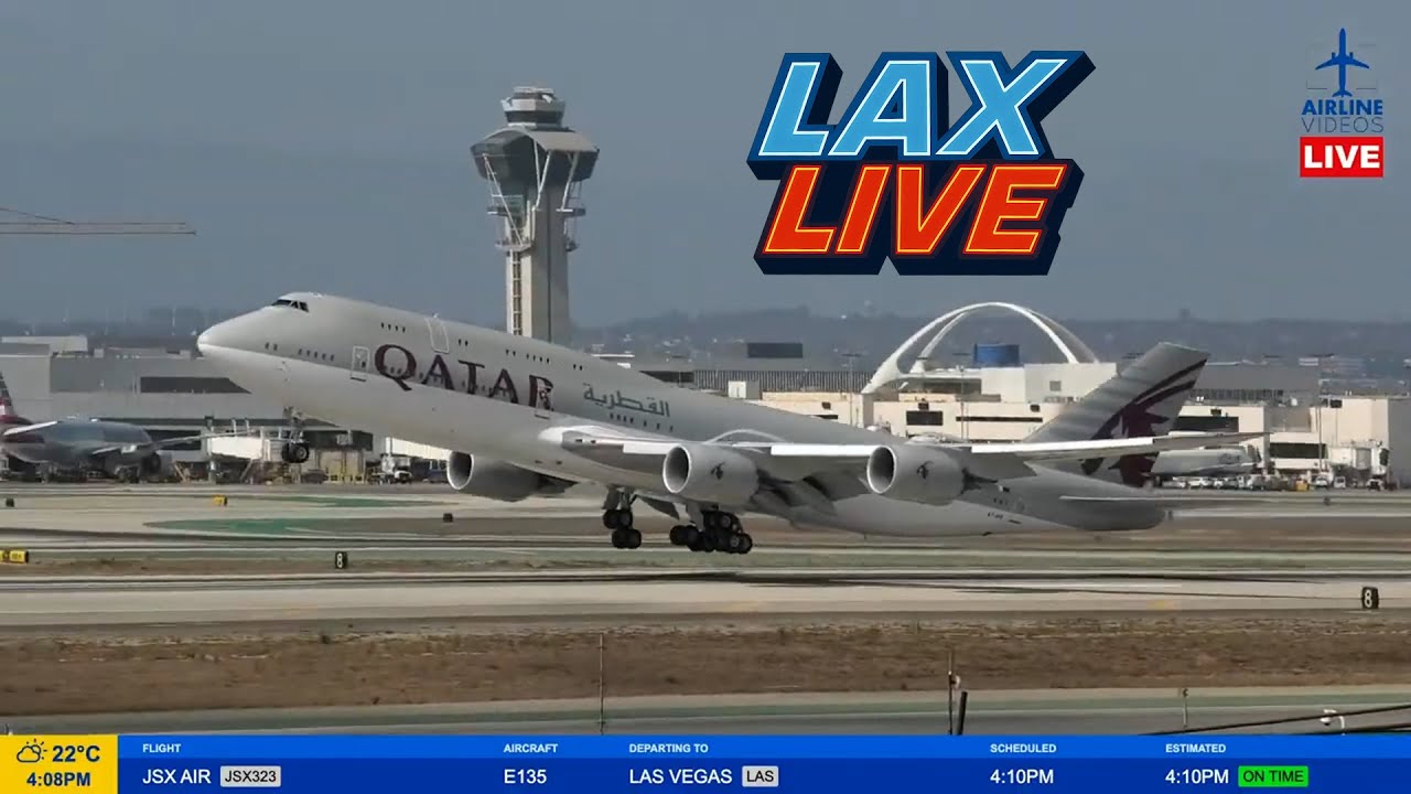 🔴LIVE LOS ANGELES (LAX) AIRPORT PLANE SPOTTING ACTION! (August 10th, 2025)