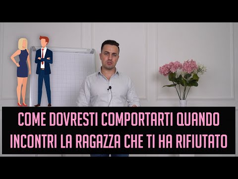 Video: Cosa fare se il ragazzo che ti ha rifiutato vuole ancora essere amico