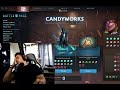 Dota 2  i tried buying everything in candyworks and this happened