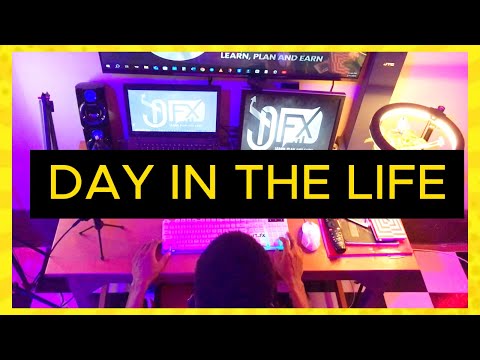 A DAY IN THE LIFE OF A FOREX TRADER