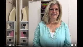Sew Inspired by Bonnie's Tuesday's Tip: Organizing Your Fabric--Large or Small