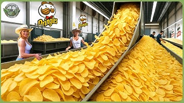 How Pringles Are Made – Incredible Billions of Pringles Processed in Factory