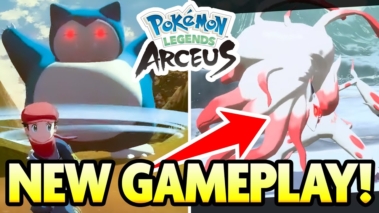 Pokemon Legends: Arceus gets official 13-minute gameplay preview