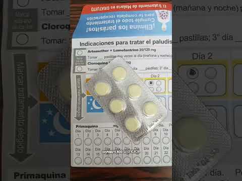 Tratamiento para paludismo, consideraciones importantes #pediatria #paludismo #malaria