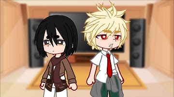 Anime characters react to eachother!!! // pt 3/5 // SO SORRY FOR THE WAIT!//