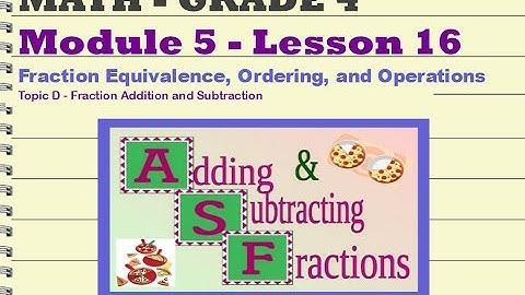 Grade 4 Mod 5 Lesson 16