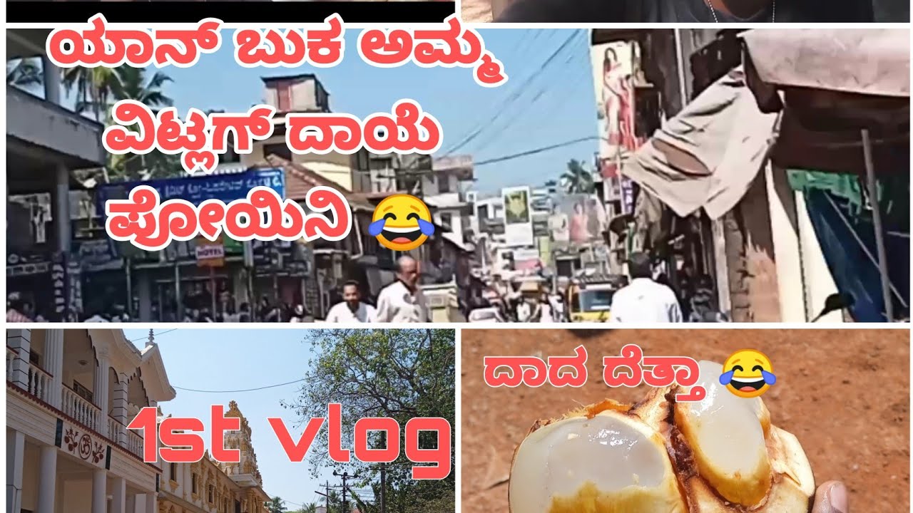 #tuluvlog ಯಾನ್ ಬುಕ ಅಮ್ಮ ವಿಟ್ಲ ಸಂತೆರ್ದ್ ದಾದ ದೆತ್ತ...😄🥳home to vitla🤩#like #subscribe #vlog #vital #