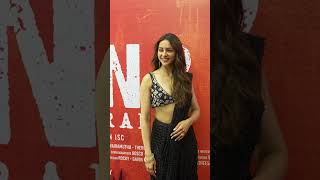 Indian 2 - Red Carpet Entry Rakul Preet Singh Kamal Haasan Shankar Anirudh Lyca Red Giant
