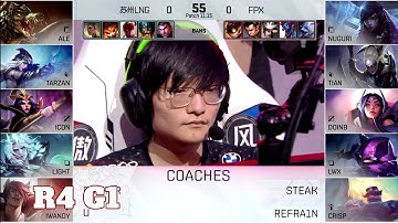 LNG vs FPX - Game 1 | Round 4 LPL Summer 2021 playoffs | LNG Gaming vs FunPlus Phoenix G1