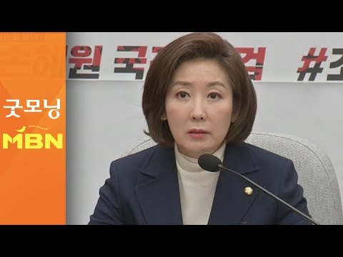 나경원 "문 대통령, 닉슨과 다르지 않아" [굿모닝MBN]