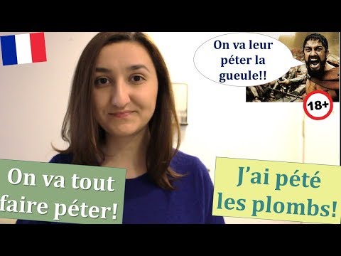 Урок#159: Многозначный глагол "péter". Французский сленг. Фразеологизмы