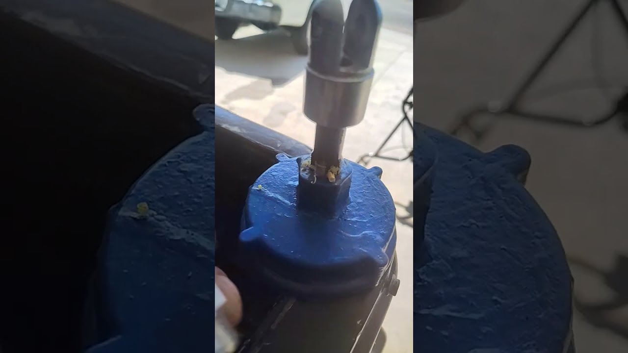 Making Fire Hydrant To Hose Cap Let S See If It Works For The One Man BMX Park Build
