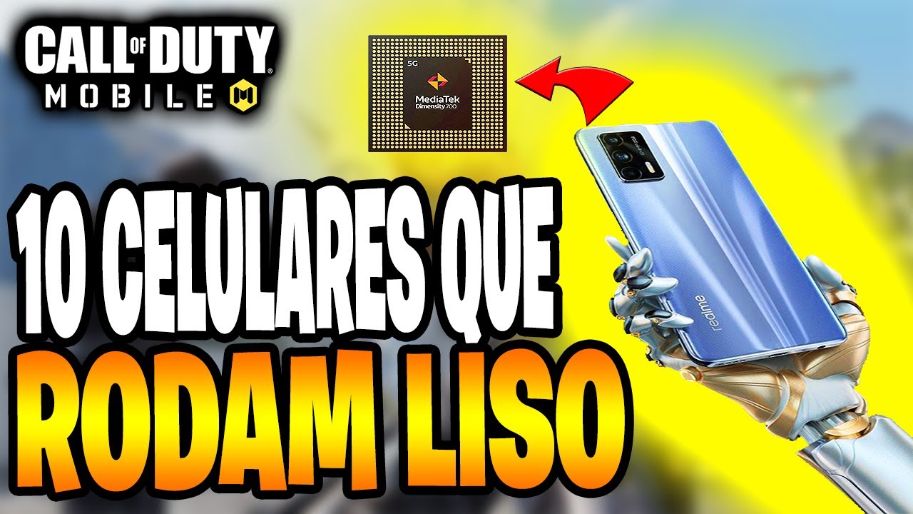 Os 10 melhores celulares para jogar Call Of Duty Mobile