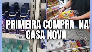 Primeira compra na casa nova