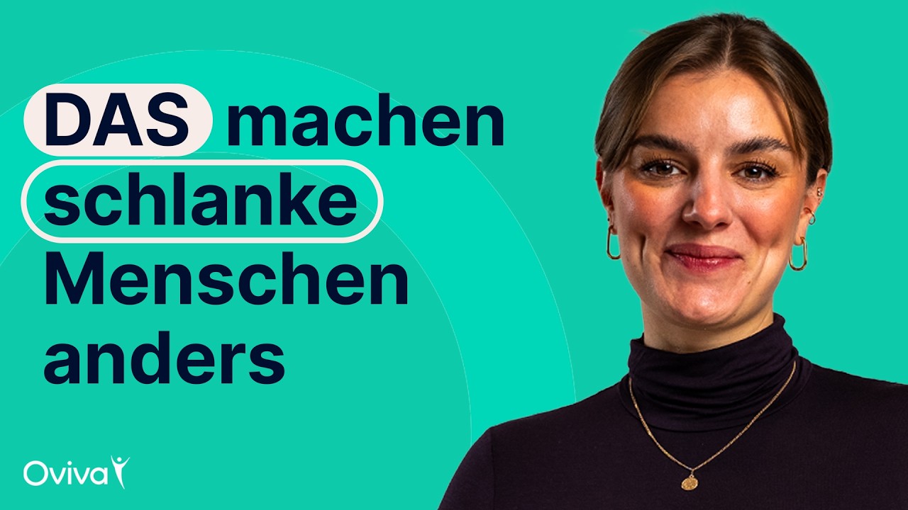 Das machen schlanke Menschen anders