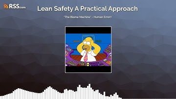 "The Blame Machine" - Human Error!!