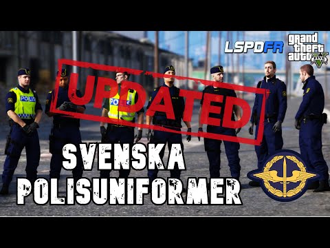 HUR DU FÅR SVENSKA POLISUNIFORMER I GTA 5 (LSPDFR) *LATEST UPDATED VERSION*