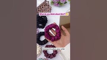 Comment or DM to our Instagram to place your orders | Inlove Scrunchies | Small Business | Instagram