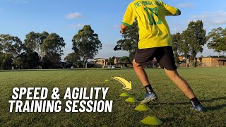 Speed & Agility ASMR Session | Full Individual Training Session | GOAT TACTICS